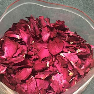 Dehydrated Rose Petals